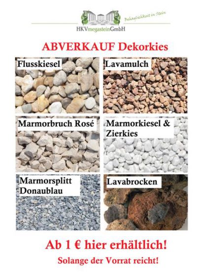 Abverkauf Dekorkies