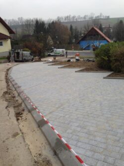 Donaupflaster Böhmerwald Granit gestrahlt Donaupflaster Böhmerwald Granit gestrahlt