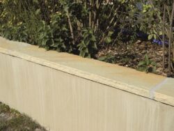 Mauerabdeckung in Sandstein Mint Mauerabdeckung in Sandstein Mint